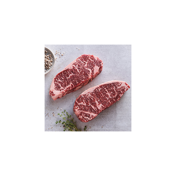 Wagyu Striploin Steak, MS: 6+